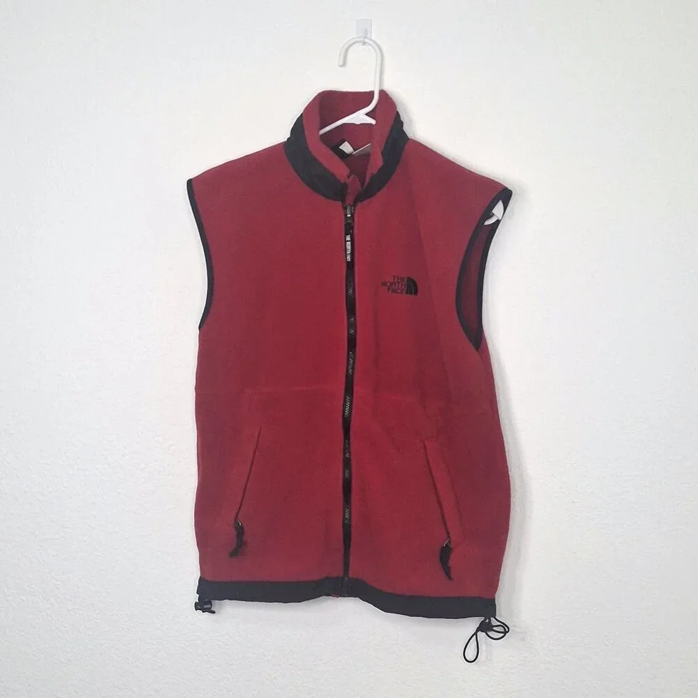 The North Face Mens Fleece Vest Zip Up Sz S Hunting Outdoor Workwear Hiking